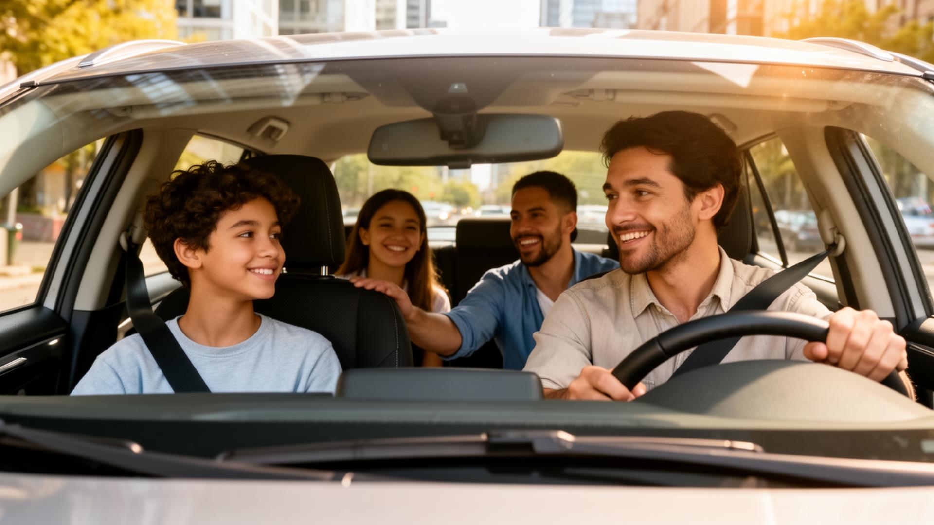 Professional driving lesson in Toronto with certified instructor